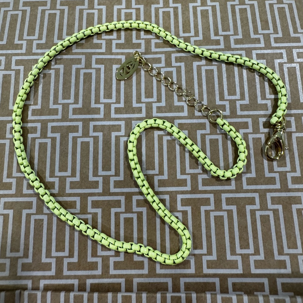 Anna Zuckerman Enamel Necklace
